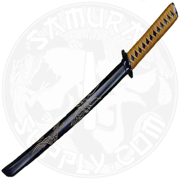 1808D – Dragon Wakizashi Bokken Sword