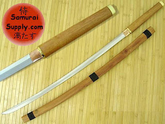 Carbon Steel Shirasaya Sword