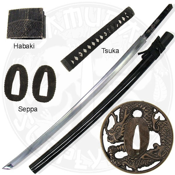 SW341BKD- Assemble Yourself Katana (Dragon) Sword