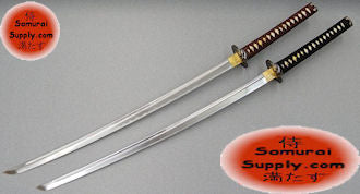 Masahiro Tiger Katana Sword - Black