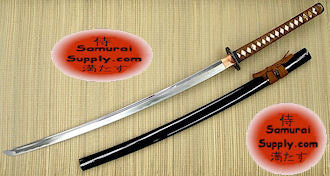 Masahiro White Shadow Katana Sword - Brown