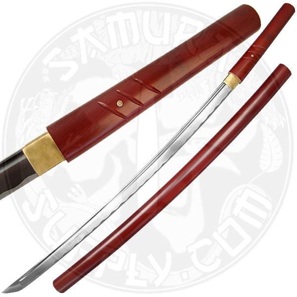 Musha Red Shirasaya Sword