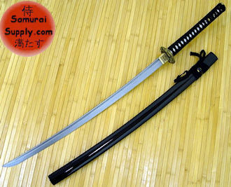 Cherry Blossom Damascus Katana Sword