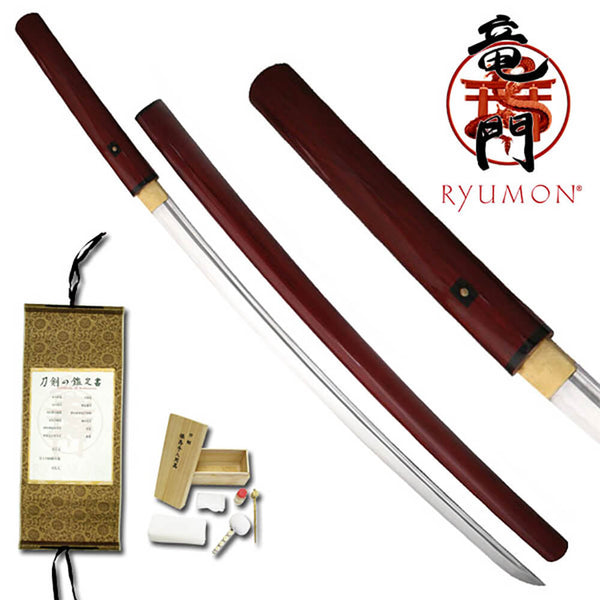 Ryumon Shirasaya (Red Wood)