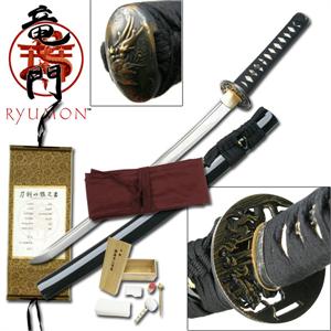 Ryumon Folded Dragon Wakizashi