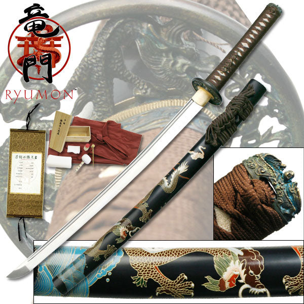 Ryumon Dragon Wakizashi